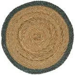 Danica Blue Border Seagrass Placemat