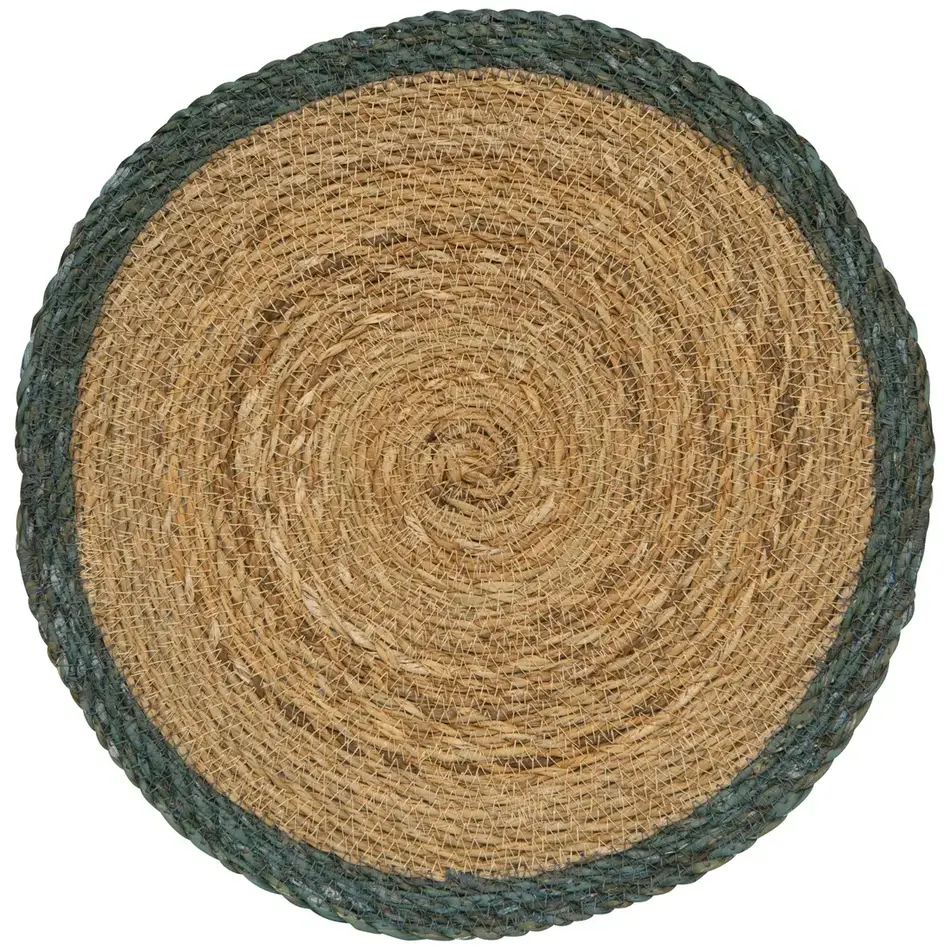 Danica Blue Border Seagrass Placemat