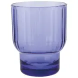 Danica Acrylic Fluted DOF Glass - Violet Blue