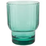 Danica Acrylic Fluted DOF Glass - Sea Glass Green