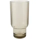 Danica Acrylic Fluted Highball Glass - Olive Green