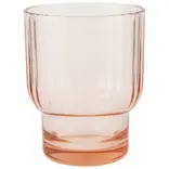 Danica Acrylic Fluted DOF Glass - Blush Pink