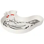 Danica Chicken Shaped Tray