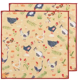 Danica Free Range Recycled Microfibre Dishcloths Set of 2