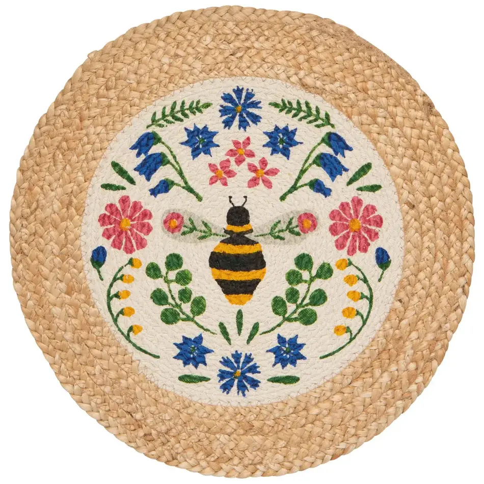 Danica Bee Garden Braided Placemat