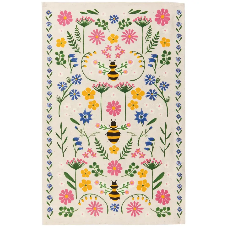 Danica Bee Garden Dishtowel