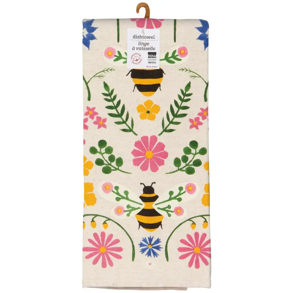 Danica Bee Garden Dishtowel