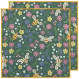 Danica Bee Garden Recycled Microfibre Dishcloths Set of 2