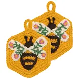Danica Bee Garden Crochet Sponges Set of 2