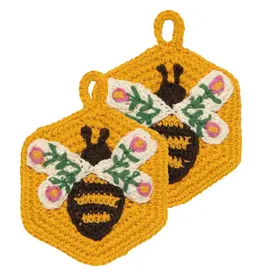 Danica Bee Garden Crochet Sponges Set of 2