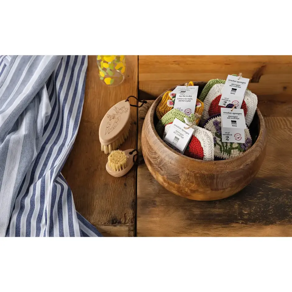 Danica Bee Garden Crochet Sponges Set of 2