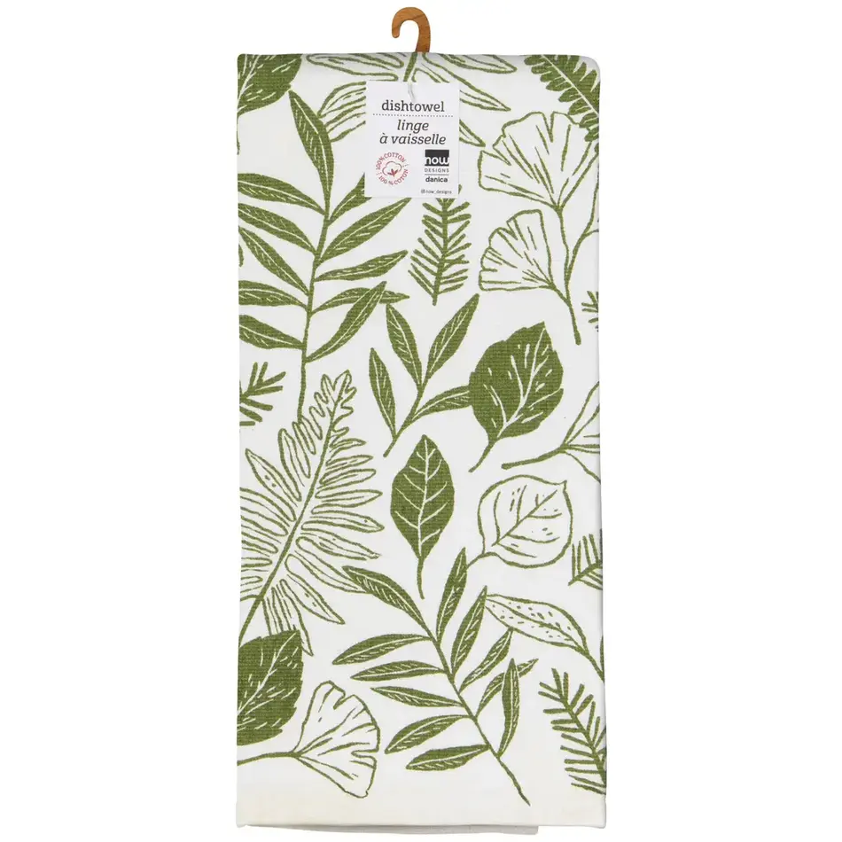 Danica Fern & Frond Terry Dishtowel