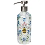 Danica Bee Garden Glass Soap Pump