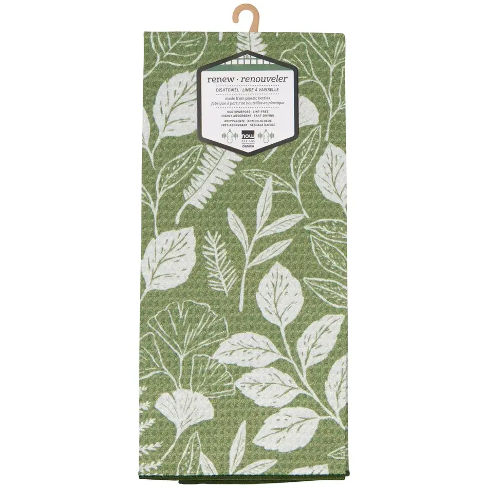 Danica Fern & Frond Recycled Microfibre Dishtowel