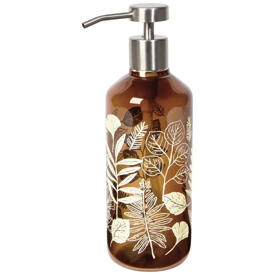 Danica Fern & Frond Glass Soap Pump