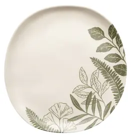 Danica Fern & Frond Melamine Dinner Plate