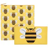 Danica Bumblebee Snack Bags Set of 2