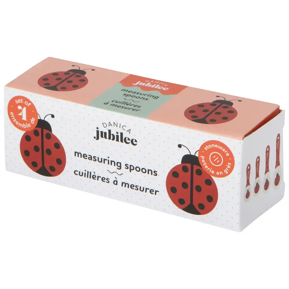 Danica Ladybugs Measuring Spoons Set of 4
