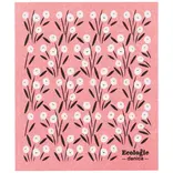 Danica Bouquet Pink Swedish Dishcloth