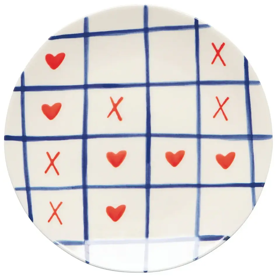Danica XOXO Appetizer Plate 6 inch