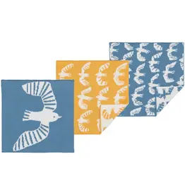 Danica Birdie Knit Dishcloth Set of 3
