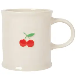 Danica Cherry Embossed Mug