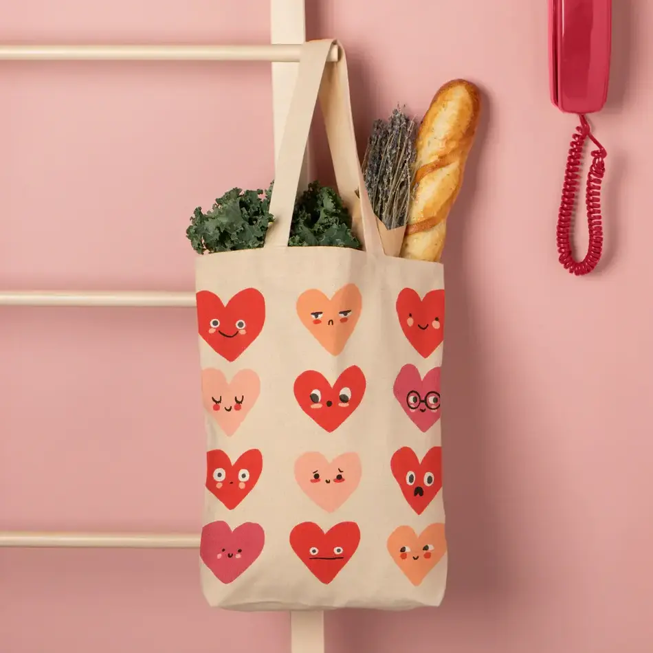 Danica Heart to Heart Tote Bag