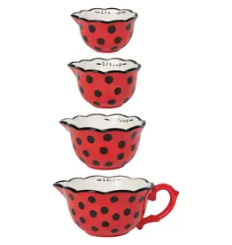 Danica Ladybugs Measuring Cups Set of 4