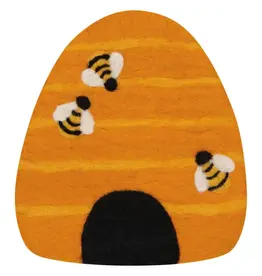 Danica Bumblebee Felt Wool Trivet