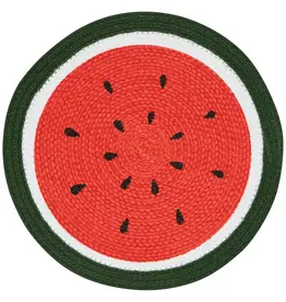 Danica Melon Pop Braided Placemat