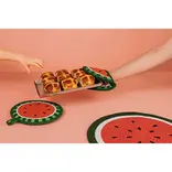 Danica Melon Pop Braided Placemat