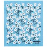 Danica Bouquet Blue Swedish Dishcloth