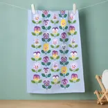 Danica Pansy Dishtowel