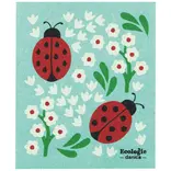 Danica Ladybugs Swedish Dishcloth