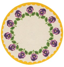Danica Pansy Braided Placemat