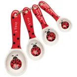 Danica Ladybugs Measuring Spoons Set of 4