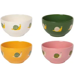 Danica Snails Bowls Set of 4 Assorted