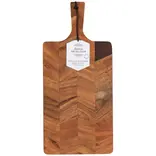 Acacia Chevron Serving Board 17 in