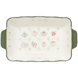 Camellia Stoneware Baking Dish