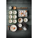 Camellia Stoneware Nesting Bowls Set of 4 Assorted