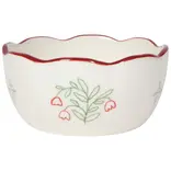 Camellia Stoneware Nesting Bowls Set of 4 Assorted