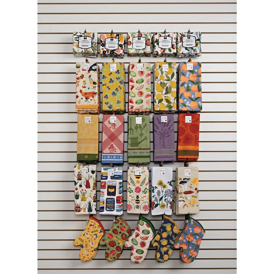 Floursack Dishtowels, Berry Patch, set of 3