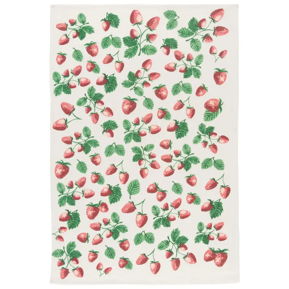 Floursack Dishtowels, Berry Patch, set of 3