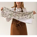 Lavender Printed Terry Dishtowel