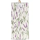 Lavender Printed Terry Dishtowel