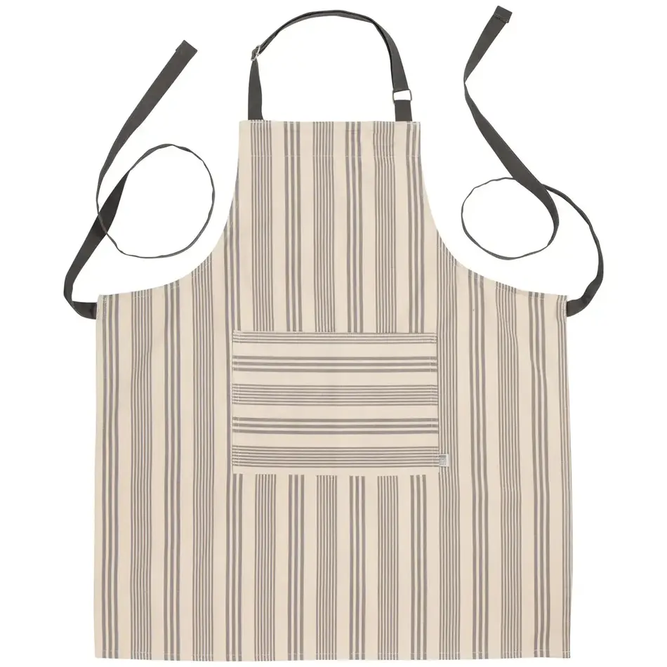 Pencil Stripe Chef Apron