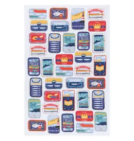 Del Mar Printed Dishtowel