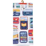 Del Mar Printed Dishtowel