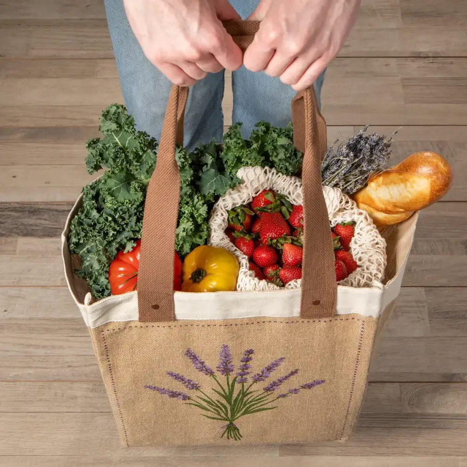 Lavender Market Tote