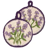 Lavender Tawashi Dishcloths Set of 2